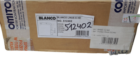 Bateria zlewozmywakowa BLANCO LINUS-S chrom Bateria zlewozmywakowa BLANCO LINUS-S chrom