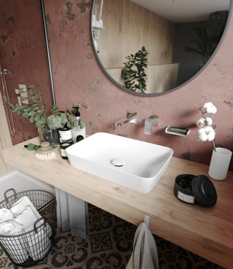Korek do umywalki lub bidetu z tuleją - ceramiczny Korek do umywalki lub bidetu z tuleją - ceramiczny