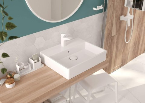 Korek do umywalki lub bidetu z tuleją - ceramiczny Korek do umywalki lub bidetu z tuleją - ceramiczny