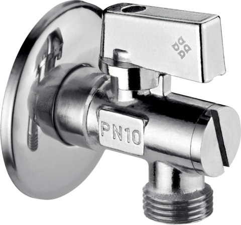 Zawór kątowy do podłączenia spłuczki WC 1/2" - 1/2" Zawór kątowy do podłączenia spłuczki WC 1/2" - 1/2"