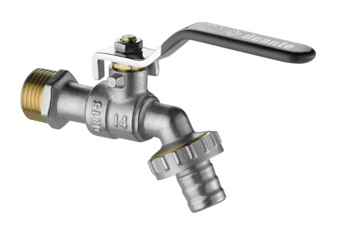 Zawór kulowy czerpalny ogrodowy z adapterami - 1/2" Zawór kulowy czerpalny ogrodowy z adapterami - 1/2"