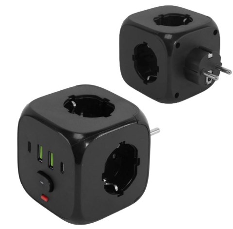 JNH019 CUBE BLACK