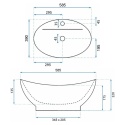 Umywalka nablatowa REA CINDY