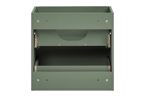 Szafka łazienkowa z dwiema szufladami i z blatem 120 cm SOMBRA GREEN