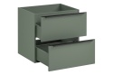 Szafka łazienkowa z dwiema szufladami i z blatem 120 cm SOMBRA GREEN