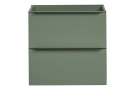 Szafka łazienkowa z dwiema szufladami i z blatem 120 cm SOMBRA GREEN