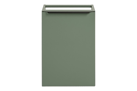 Zestaw szafki łazienkowej 100 cm, szafki z koszem na pranie 40 cm i blatu 140 cm SOMBRA GREEN