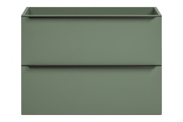 Szafka łazienkowa z dwiema szufladami i z blatem 80 cm SOMBRA GREEN