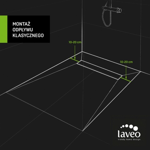 Odpływ liniowy 50 cm BASSO LAVEO