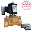 Elektrozawór 2N40 DN40 (1 1/2") 230V 24V 12V NC HPCONTROL