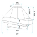 Lampa SWE063-CP 40-60 Gold