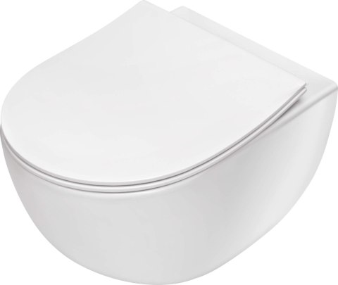 Miska WC z deską bezkołnierzowa Miska WC z deską bezkołnierzowa
