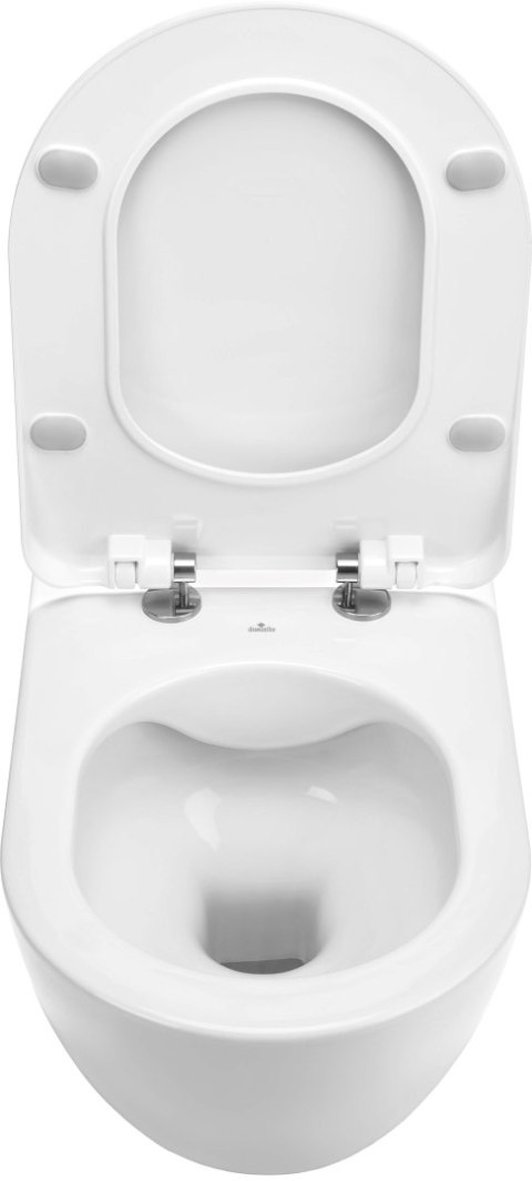 Miska WC z deską bezkołnierzowa Miska WC z deską bezkołnierzowa