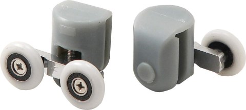Rolki górne podwójne do szyb 6 mm - FI 25 mm Rolki górne podwójne do szyb 6 mm - FI 25 mm