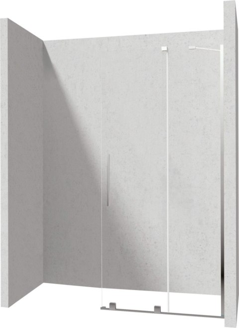 Ścianka prysznicowa walk-in 100 cm - przesuwna Ścianka prysznicowa walk-in 100 cm - przesuwna