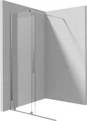 Ścianka prysznicowa walk-in 120 cm - przesuwna