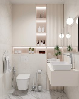 Zestaw WC podtynkowy 6 w 1