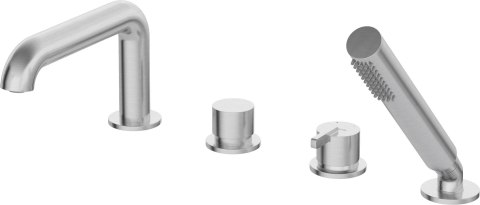 Bateria wannowa 4-otworowa z zestawem prysznicowym Bateria wannowa 4-otworowa z zestawem prysznicowym