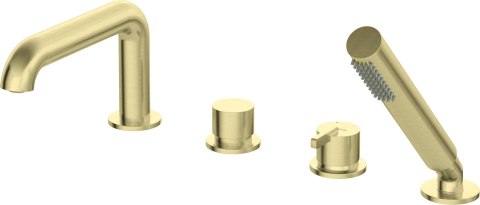Bateria wannowa 4-otworowa z zestawem prysznicowym Bateria wannowa 4-otworowa z zestawem prysznicowym