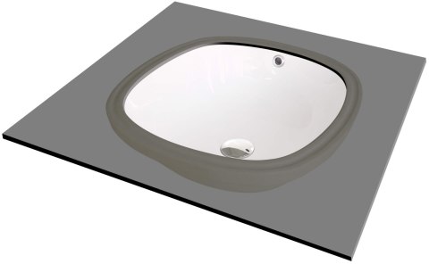 Umywalka ceramiczna podblatowa Umywalka ceramiczna podblatowa