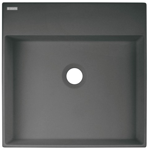 Umywalka granitowa nablatowa z miejscem na baterię - 400x400 mm Umywalka granitowa nablatowa z miejscem na baterię - 400x400 mm