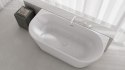 Bateria wannowa 4-otworowa z zestawem prysznicowym
