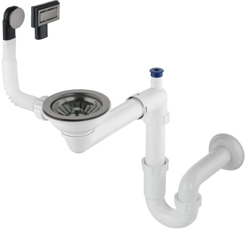 Syfon do zlewozmywaka granitowego 1-komorowego - Space-Saver Syfon do zlewozmywaka granitowego 1-komorowego - Space-Saver