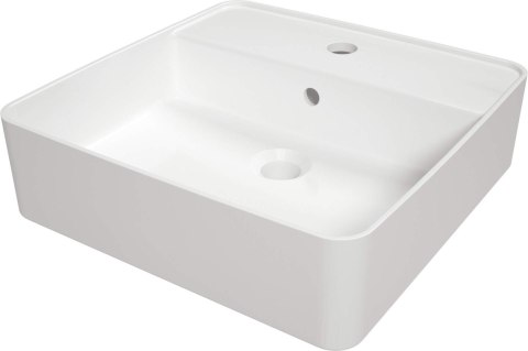 Umywalka ceramiczna nablatowa z miejscem na baterię Umywalka ceramiczna nablatowa z miejscem na baterię