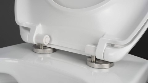 Miska WC z deską bezkołnierzowa Miska WC z deską bezkołnierzowa