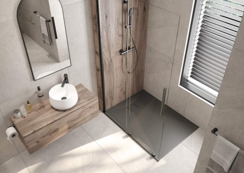 Ścianka prysznicowa walk-in 120 cm - przesuwna Ścianka prysznicowa walk-in 120 cm - przesuwna