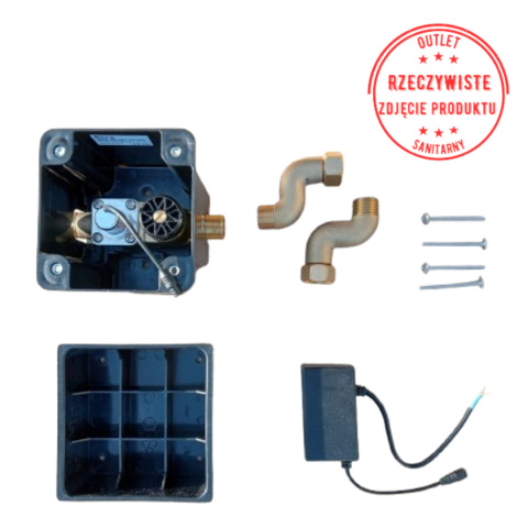 Część podtynkowa elektronicznego zaworu do pisuaru ROCA SENTRONIC Część podtynkowa elektronicznego zaworu do pisuaru ROCA SENTRONIC