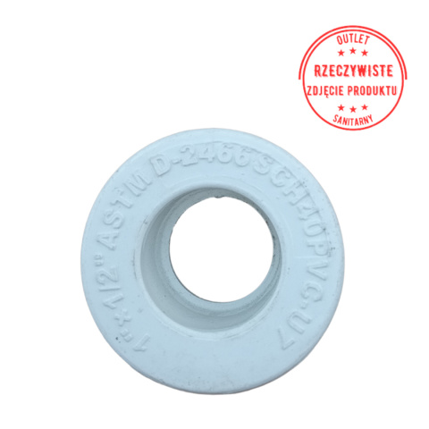 Tuleja redukcyjna PVC 1''x1/2'' klej. wewn. zimna woda Tuleja redukcyjna PVC 1''x1/2'' klej. wewn. zimna woda