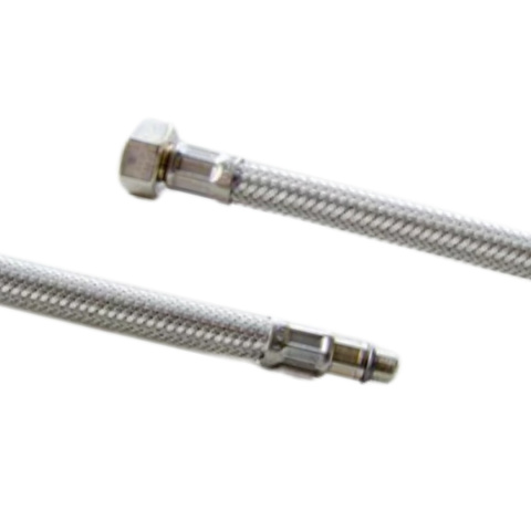 Złącze elastyczne INOX z króćcem do baterii 3/8'' x 10 mm L600 Złącze elastyczne INOX z króćcem do baterii 3/8'' x 10 mm L600