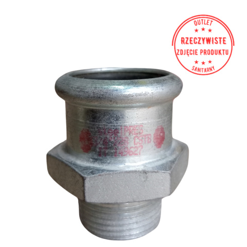 Złączka SteelPress Raccorderie Metalliche GZ 28x3/4'' Złączka SteelPress Raccorderie Metalliche GZ 28x3/4''