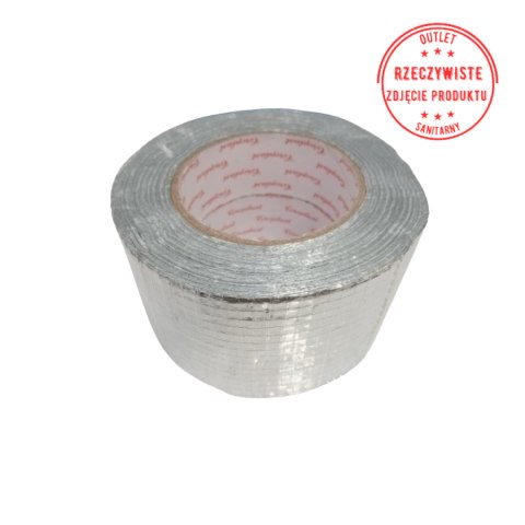 Taśma aluminiowa zbrojona Coroplast 50mmx50m Taśma aluminiowa zbrojona Coroplast 50mmx50m