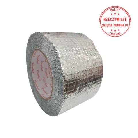 Taśma aluminiowa zbrojona Coroplast 50mmx50m Taśma aluminiowa zbrojona Coroplast 50mmx50m