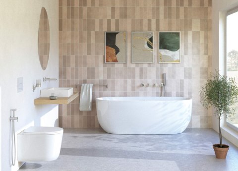 Miska WC z deską bezkołnierzowa Miska WC z deską bezkołnierzowa