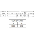 Szyna pionowa Gripple Fast Trak Standard FTT1000