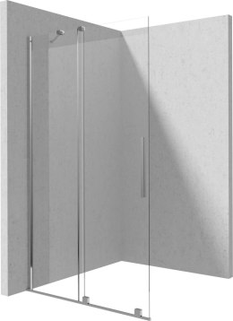 Ścianka prysznicowa walk-in 140 cm - przesuwna