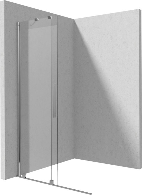 Ścianka prysznicowa walk-in 140 cm - przesuwna Ścianka prysznicowa walk-in 140 cm - przesuwna
