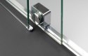 Ścianka prysznicowa walk-in 140 cm - przesuwna