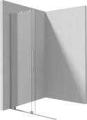 Ścianka prysznicowa walk-in 140 cm - przesuwna