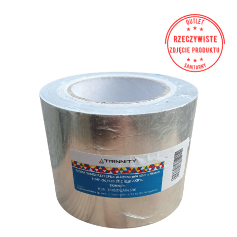 Taśma samoprzylepna aluminiowa TRINNITY Taśma samoprzylepna aluminiowa TRINNITY