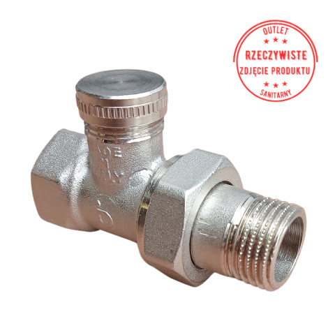 Zawór grzejnikowy odcinający 1/2'' Zawór grzejnikowy odcinający 1/2''