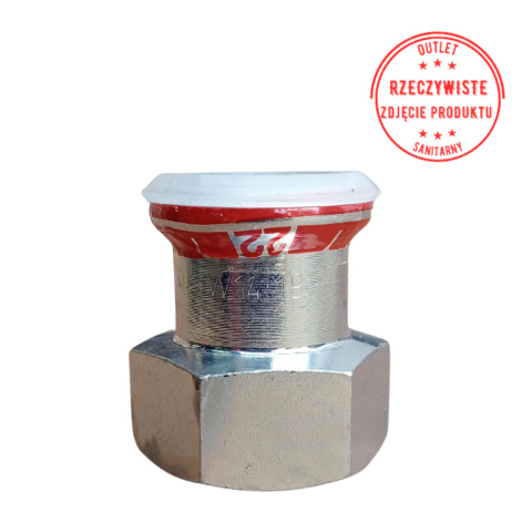 Złączka Geberit Mapress C-Stahl GW 22x3/4'' Złączka Geberit Mapress C-Stahl GW 22x3/4''