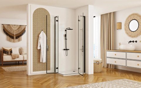 KABINA HUGO BLACK 100x100 KABINA HUGO BLACK 100x100