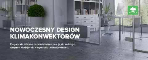 Klimakonwektor MYCOND SILVER GLASS LOW MC-SGL-800T2 Klimakonwektor MYCOND SILVER GLASS LOW MC-SGL-800T2