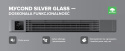 Klimakonwektor MYCOND SILVER GLASS MC-SG-600T2