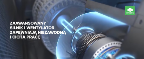 Klimakonwektor o niskim ciśnieniu MYCOND SLIM DC MCFC-085-DT2