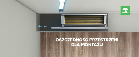 Klimakonwektor o niskim ciśnieniu MYCOND SLIM DC MCFC-136-DT2 Klimakonwektor o niskim ciśnieniu MYCOND SLIM DC MCFC-136-DT2